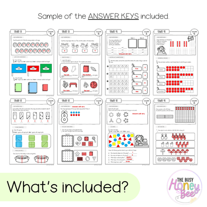 Multi Age K-2 Year B NSW Maths Workbook ULTIMATE Mega Bundle - Workbook | Worksheets