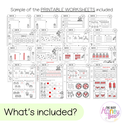 Multi Age K-2 Year B NSW Maths Worksheets Unit 13 - Workbook | Worksheets