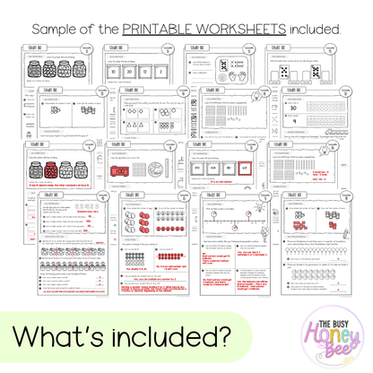 Multi Age K-2 Year B NSW Maths Worksheets Unit 15 - Workbook | Worksheets