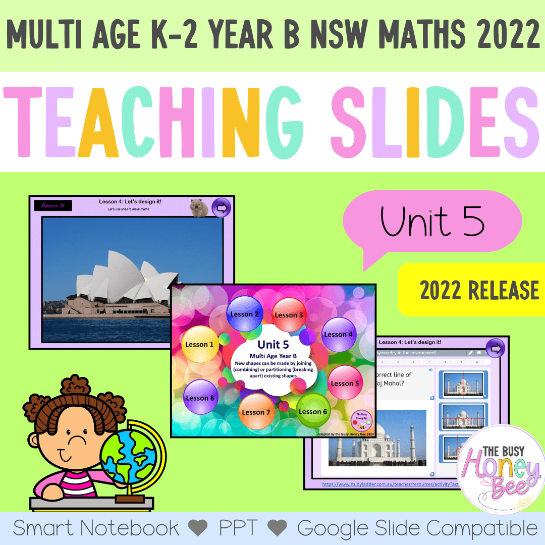 Multi Age K-2 Year B Term 1 Maths Teaching Slides Mega Bundle - Teaching Slides