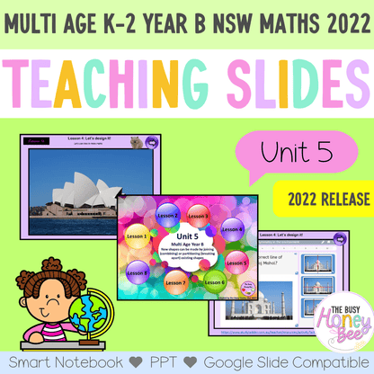 Multi Age K-2 Year B Term 1 Maths Teaching Slides Mega Bundle - Teaching Slides