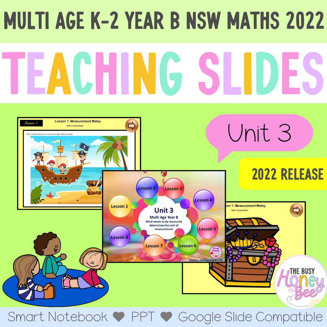 Multi Age K-2 Year B Term 1 Maths Teaching Slides Mega Bundle - Teaching Slides