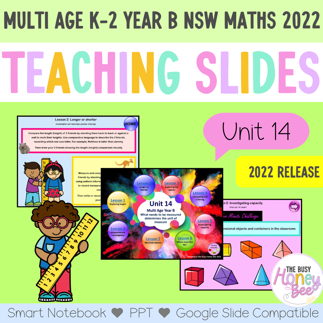 Multi Age K-2 Year B Term 3 Maths Teaching Slides Mega Bundle - Teaching Slides