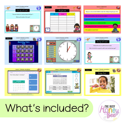 Multi Age K-2 Year B Term 4 Maths Teaching Slides Mega Bundle - Teaching Slides