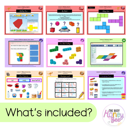 Multi Age K-2 Year B Term 4 Maths Teaching Slides Mega Bundle - Teaching Slides