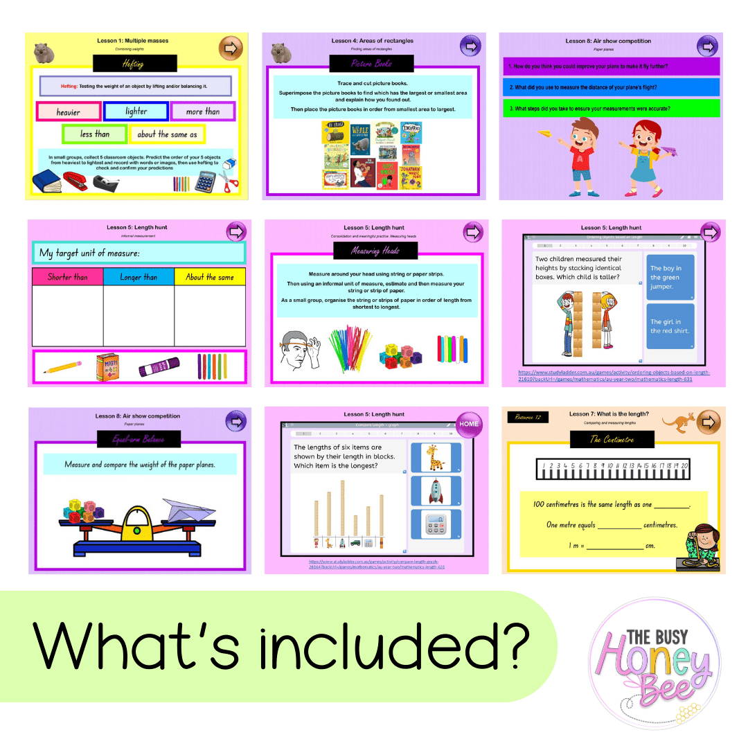 Multi Age K-2 Year B Term 4 Maths Teaching Slides Mega Bundle - Teaching Slides