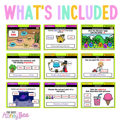 Multi Age K-2 Year B Ultimate English Australian | NSW English Daily Review | Warm-Up Mega Bundle - Warm Up | Revision