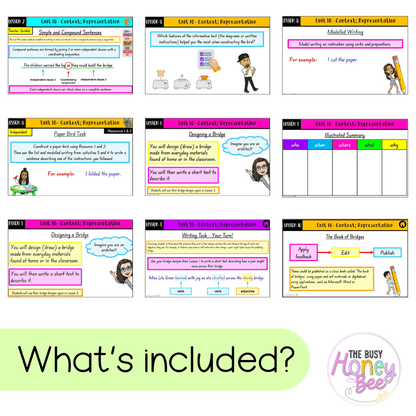 Multi Age K-2 Year B Ultimate English Teaching Slides Mega Bundle - Teaching Slides