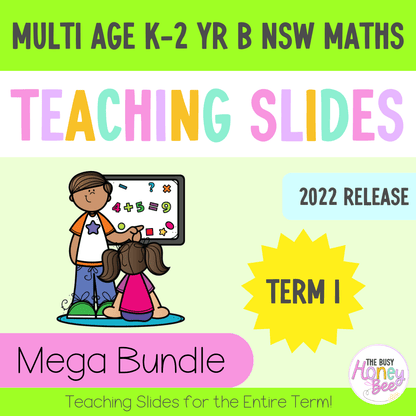 Multi Age K-2 Year B Ultimate Maths Teaching Slides Mega Bundle - Teaching Slides