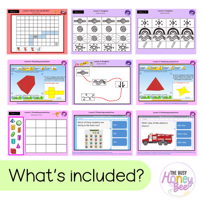 Multi Age K-2 Year B Unit 10 NSW Maths Teaching Slides - Teaching Slides