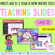 Multi Age K-2 Year B Unit 12 NSW Maths Teaching Slides 2022 - Teaching Slides