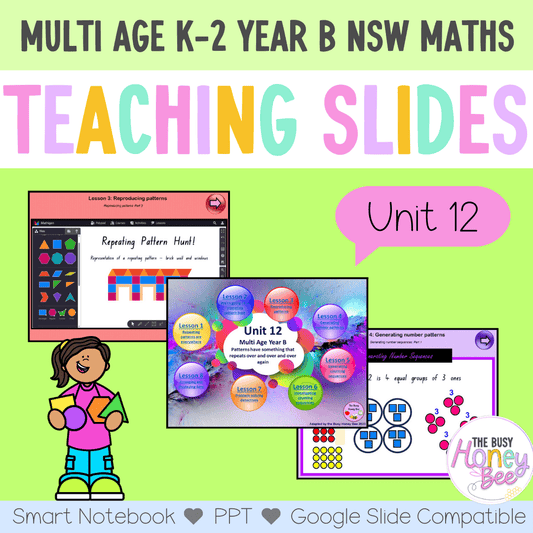 Multi Age K-2 Year B Unit 12 NSW Maths Teaching Slides - Assessment