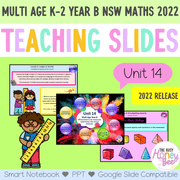 Multi Age K-2 Year B Unit 14 NSW Maths Teaching Slides 2022 - Teaching Slides