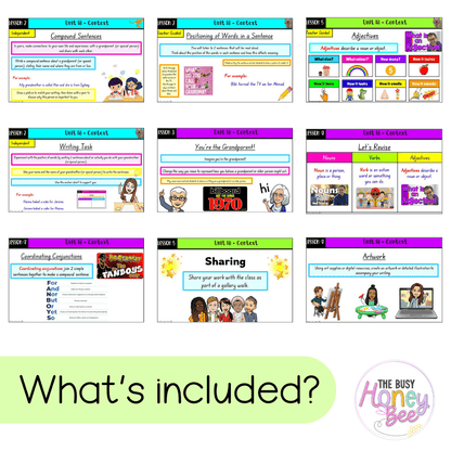 Multi Age K-2 Year B Unit 18 NSW Context English Teaching Slides - Teaching Slides