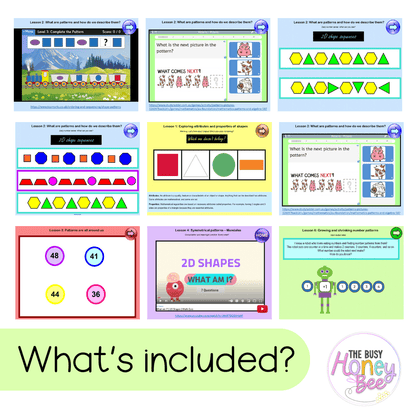 Multi Age K-2 Year B Unit 2 NSW Maths Teaching Slides - Teaching Slides