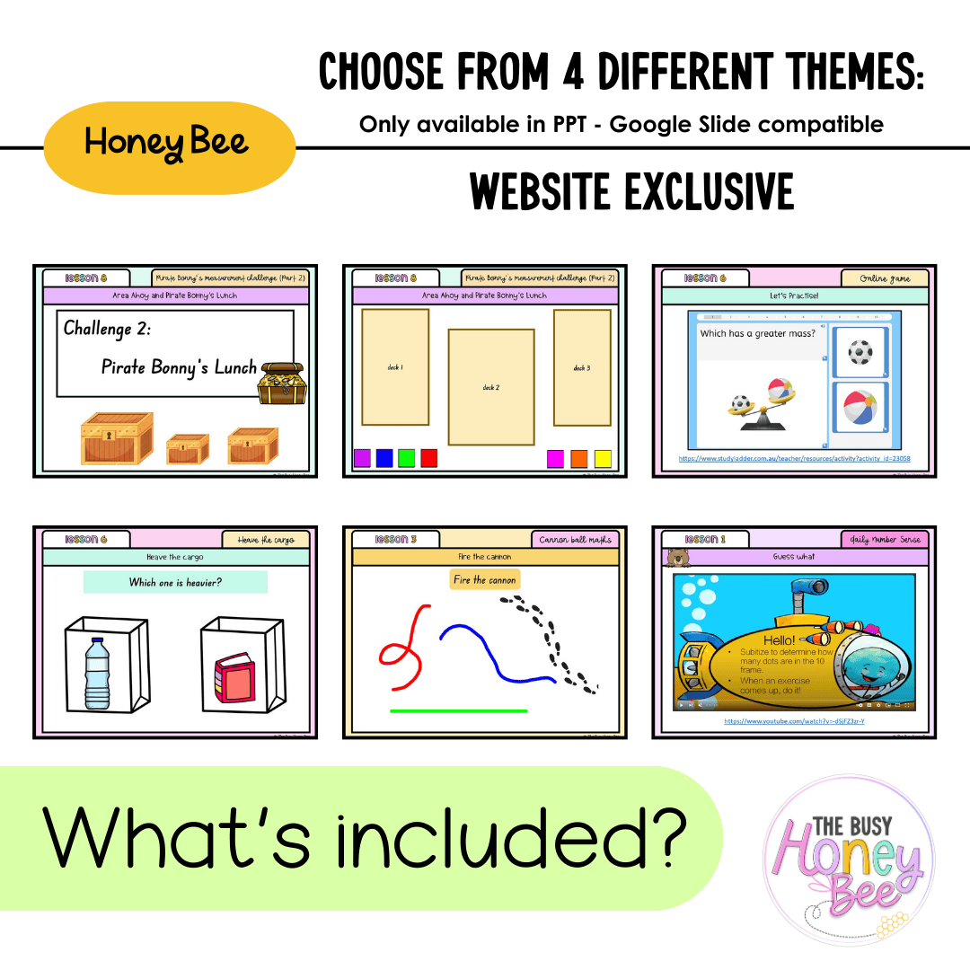 Multi Age K-2 Year B Unit 3 NSW Maths Teaching Slides 2022 - Teaching Slides