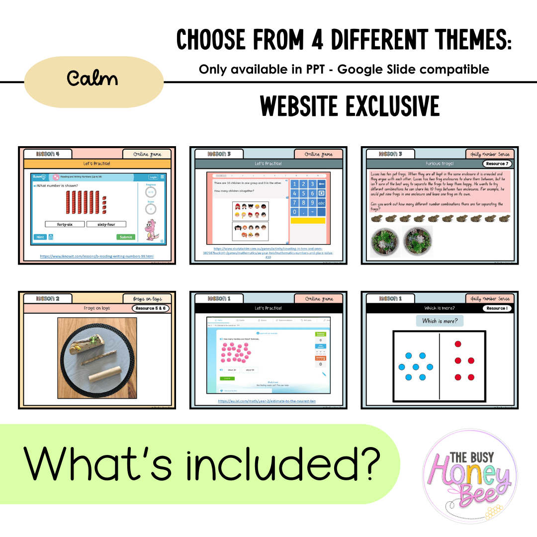 Multi Age K-2 Year B Unit 4 NSW Maths Teaching Slides 2022 - Teaching Slides