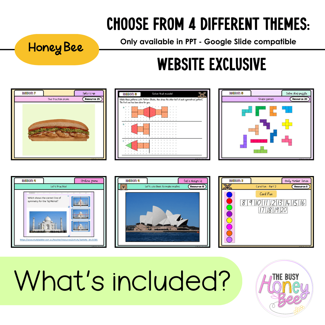 Multi Age K-2 Year B Unit 5 NSW Maths Teaching Slides 2022 - Teaching Slides