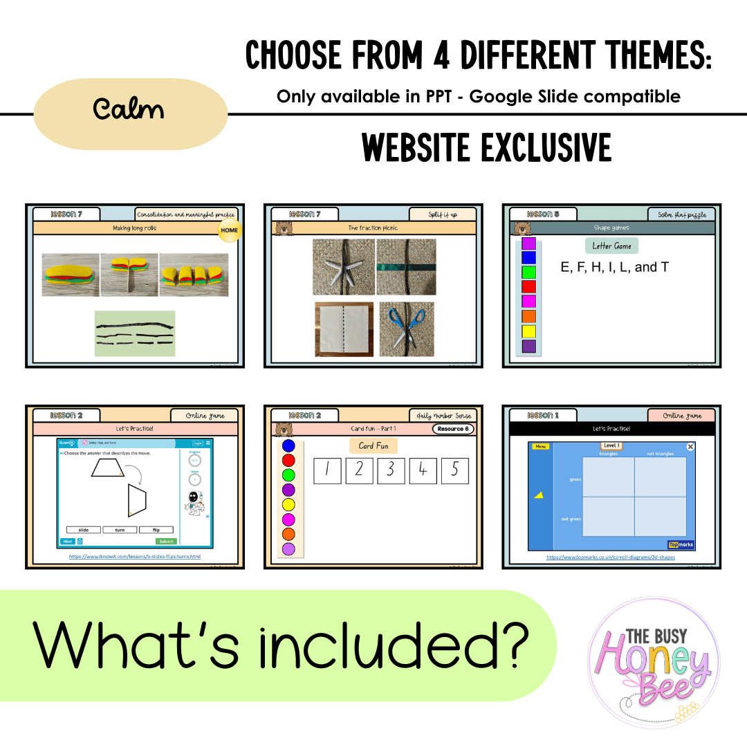 Multi Age K-2 Year B Unit 5 NSW Maths Teaching Slides 2022 - Teaching Slides