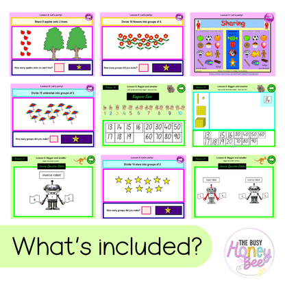 Multi Age K-2 Year B Unit 9 NSW Maths Teaching Slides - Teaching Slides