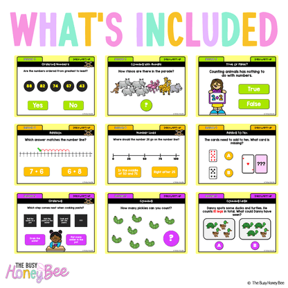 Multi Age K-2 Yr A Australian | NSW Math Daily Review Warm-Up Term 4 Mega Bundle - Warm Up | Revision