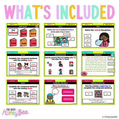 Multi Age K-2 Yr B Australian | NSW English Daily Review Term 4 Mega Bundle - Warm Up | Revision