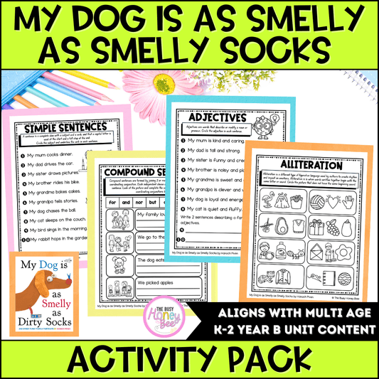 My Dog is as Smelly as Smelly Socks Activity Pack - Activity Pack