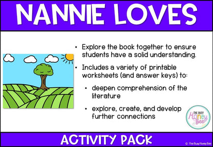 Nannie Loves Activity Pack - Activity Pack