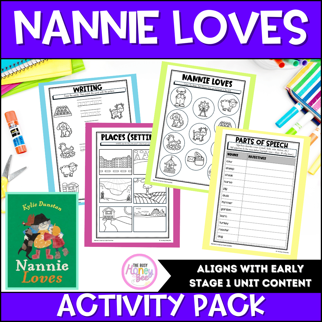 Nannie Loves Activity Pack - Activity Pack