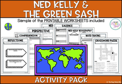 Ned Kelly and the Green Sash Activity Pack -