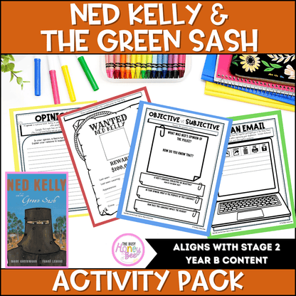 Ned Kelly and the Green Sash Activity Pack -