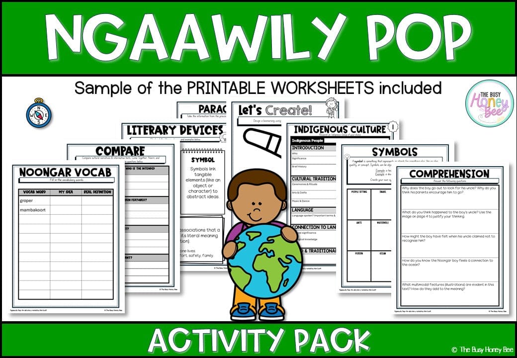 Ngaawily Nop: An old story retold Activity Pack - Activity Pack