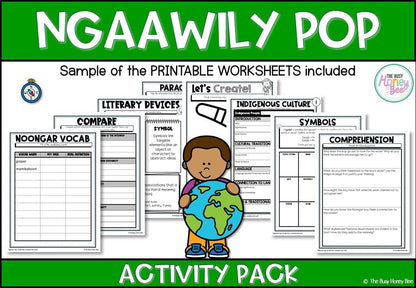 Ngaawily Nop: An old story retold Activity Pack - Activity Pack