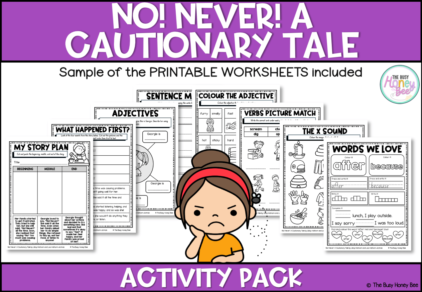No! Never! A Cautionary Tale by Libby Hathorn Activity Pack - Activity Pack