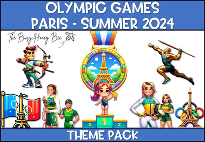 Olympics - Paris 2024 Theme Pack - Activity Pack