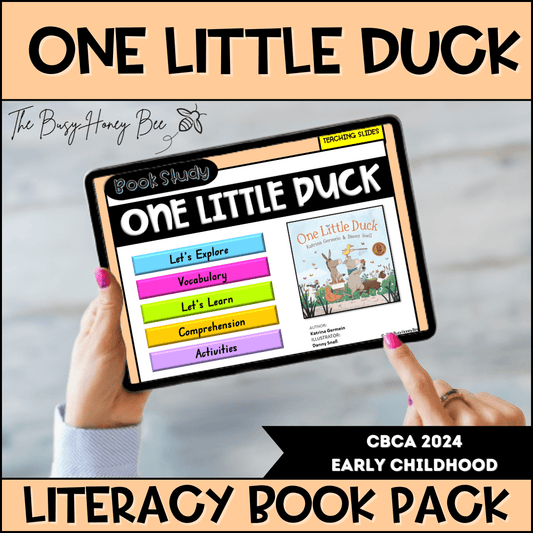 One Little Duck - CBCA 2024 - Literacy Book Pack - Activity Pack
