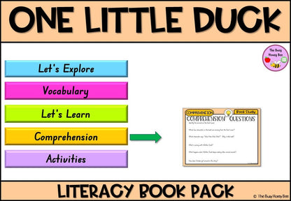 One Little Duck - CBCA 2024 - Literacy Book Pack - Activity Pack