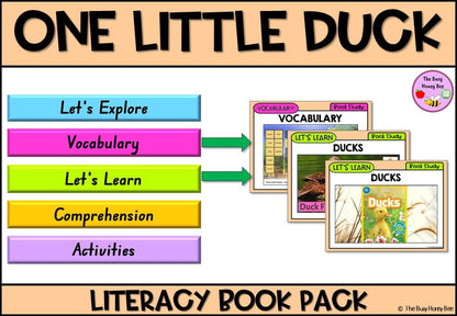 One Little Duck - CBCA 2024 - Literacy Book Pack - Activity Pack
