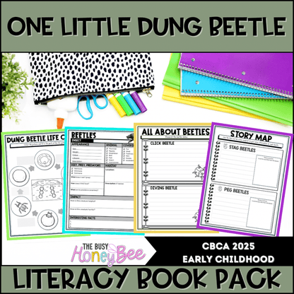 One Little Dung Beetle by Rhian Williams - CBCA 2025 - Literacy Book Pack - Activity Pack