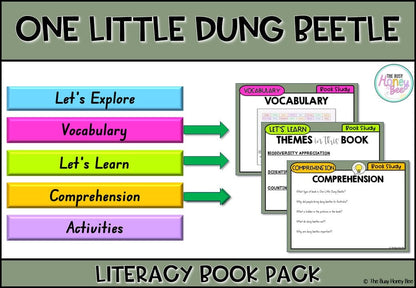 One Little Dung Beetle by Rhian Williams - CBCA 2025 - Literacy Book Pack - Activity Pack