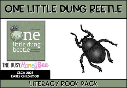 One Little Dung Beetle by Rhian Williams - CBCA 2025 - Literacy Book Pack - Activity Pack
