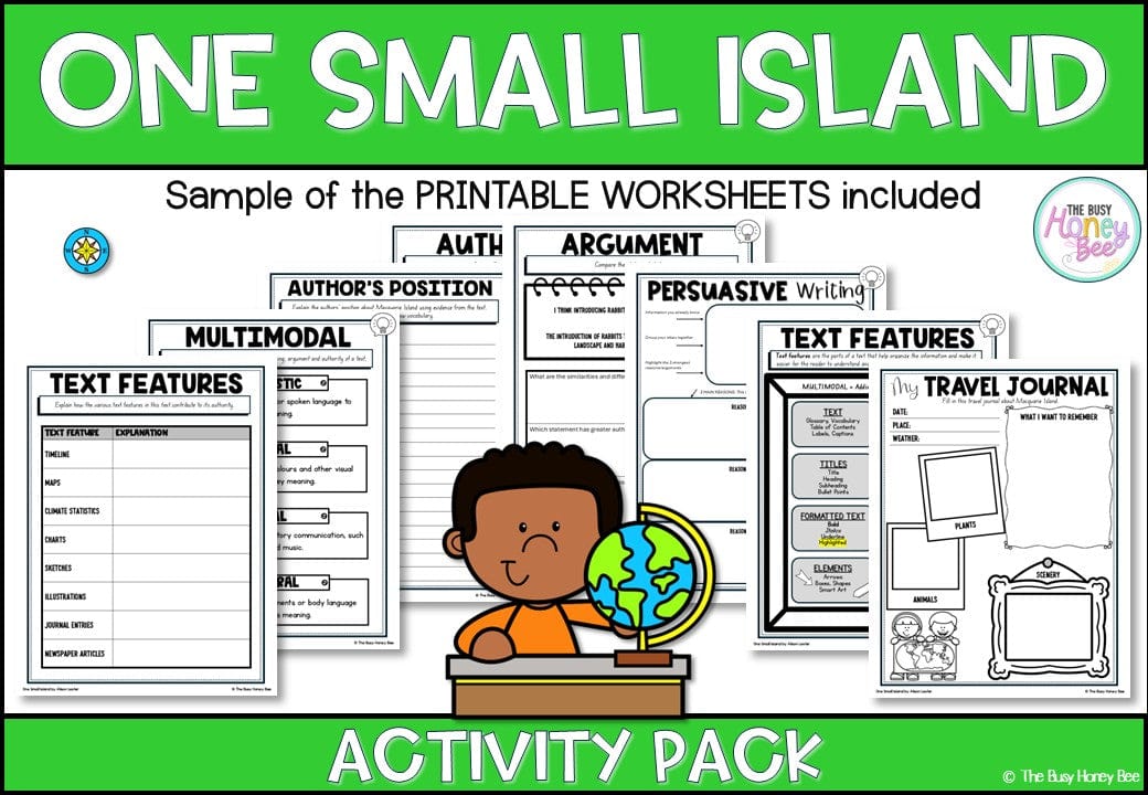 One Small Island by Alison Lester Activity Pack - Activity Pack
