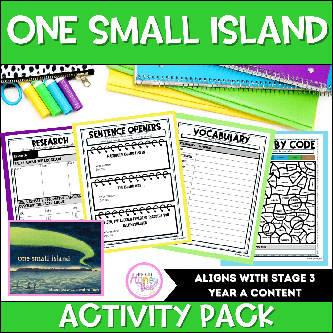 One Small Island by Alison Lester Activity Pack - Activity Pack