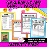 Pearl Barley and Charlie Parsley by Aaron Blabey Activity Pack - Activity Pack