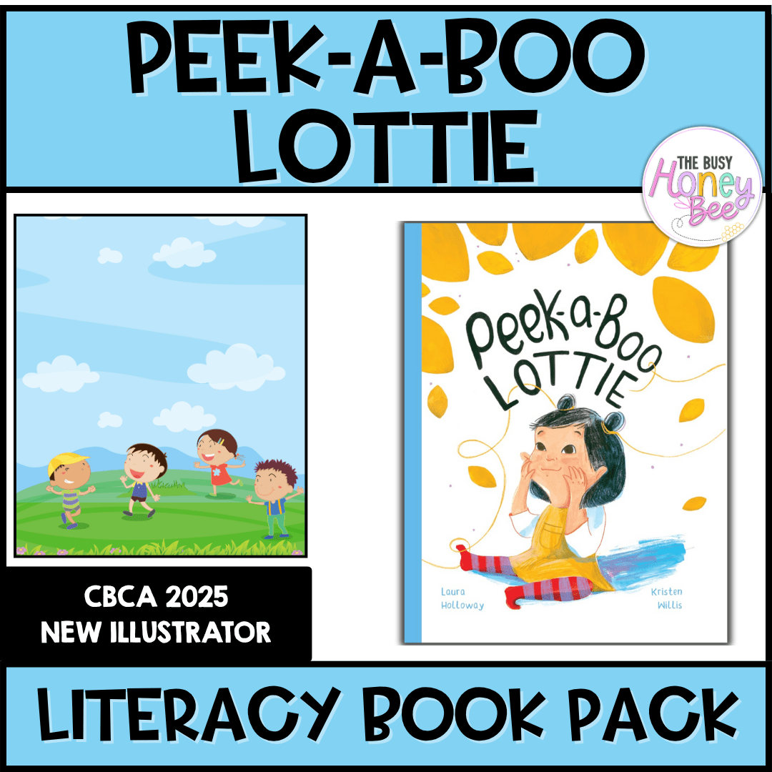 Peek-a-Boo Lottie, Kristen Willis - CBCA 2025 - Literacy Book Pack - Activity Pack