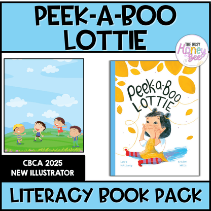 Peek-a-Boo Lottie, Kristen Willis - CBCA 2025 - Literacy Book Pack - Activity Pack