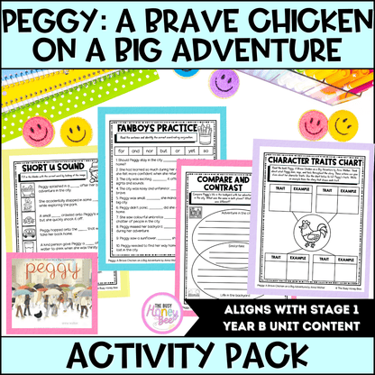 Peggy: A Brave Chicken on a Big Adventure Activity Pack - Activity Pack