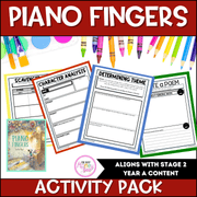 Piano Fingers Activity Pack -