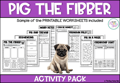 Pig the Fibber Activity Pack - Activity Pack