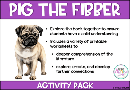 Pig the Fibber Activity Pack - Activity Pack